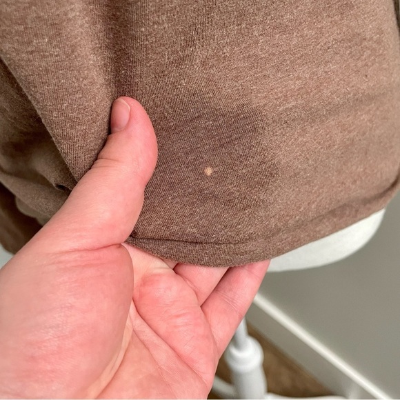 Vintage GAP Y2K Color Block Neutral Long Sleeve Top - Picture 4 of 7